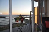 Balkon zur Seeseite mit einem der schönsten Ausblicke in Cuxhaven-Grimmershörn