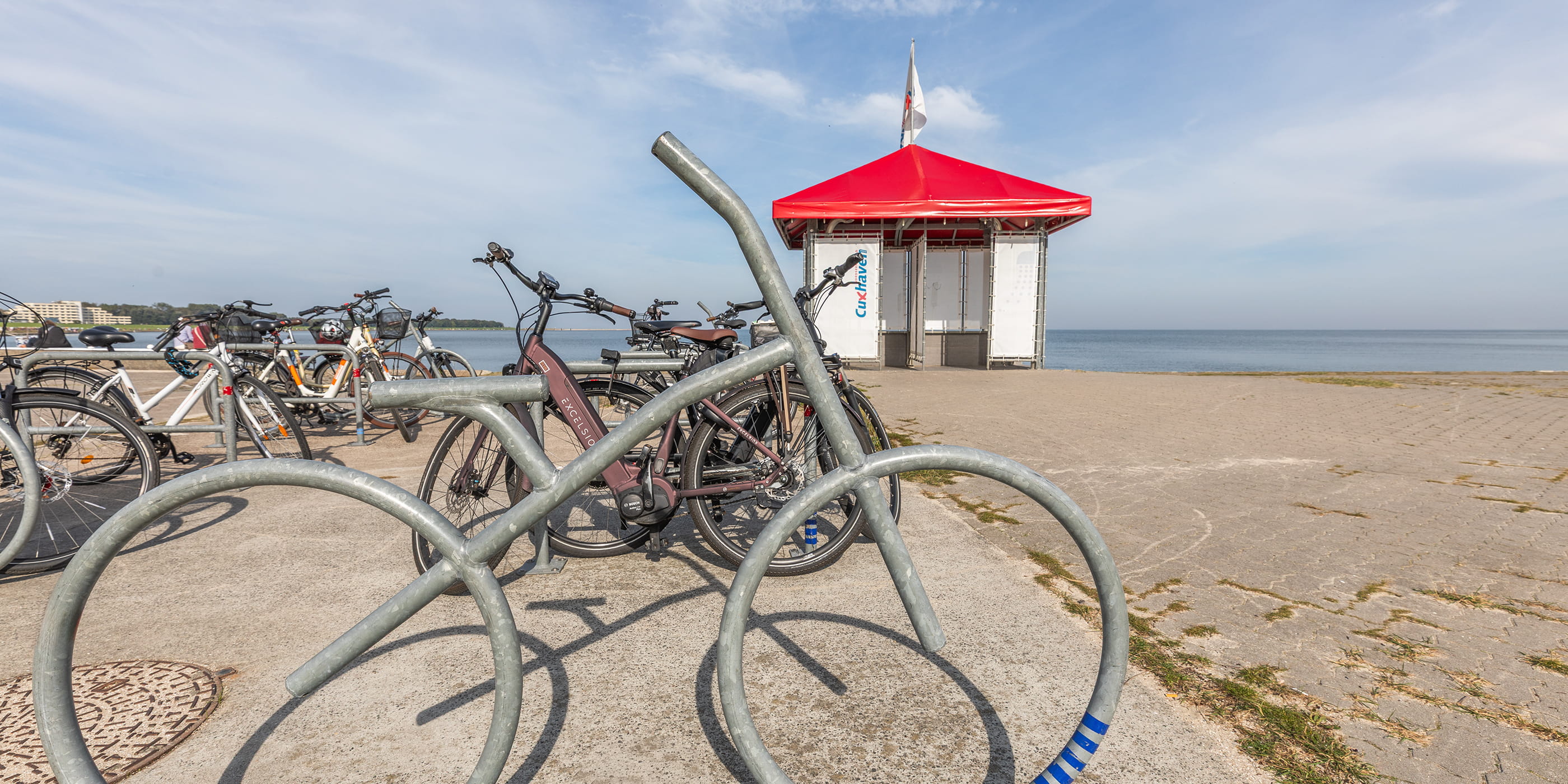 Mit dem Fahrrad durch Cuxhaven